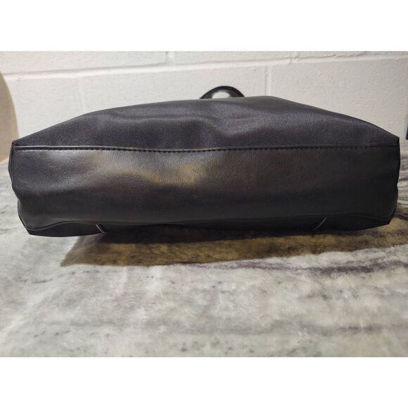 NWOT Givenchy Parfum Black Polyester Nylon Double Top Handle Tote Bag Purse - Picture 3 of 10